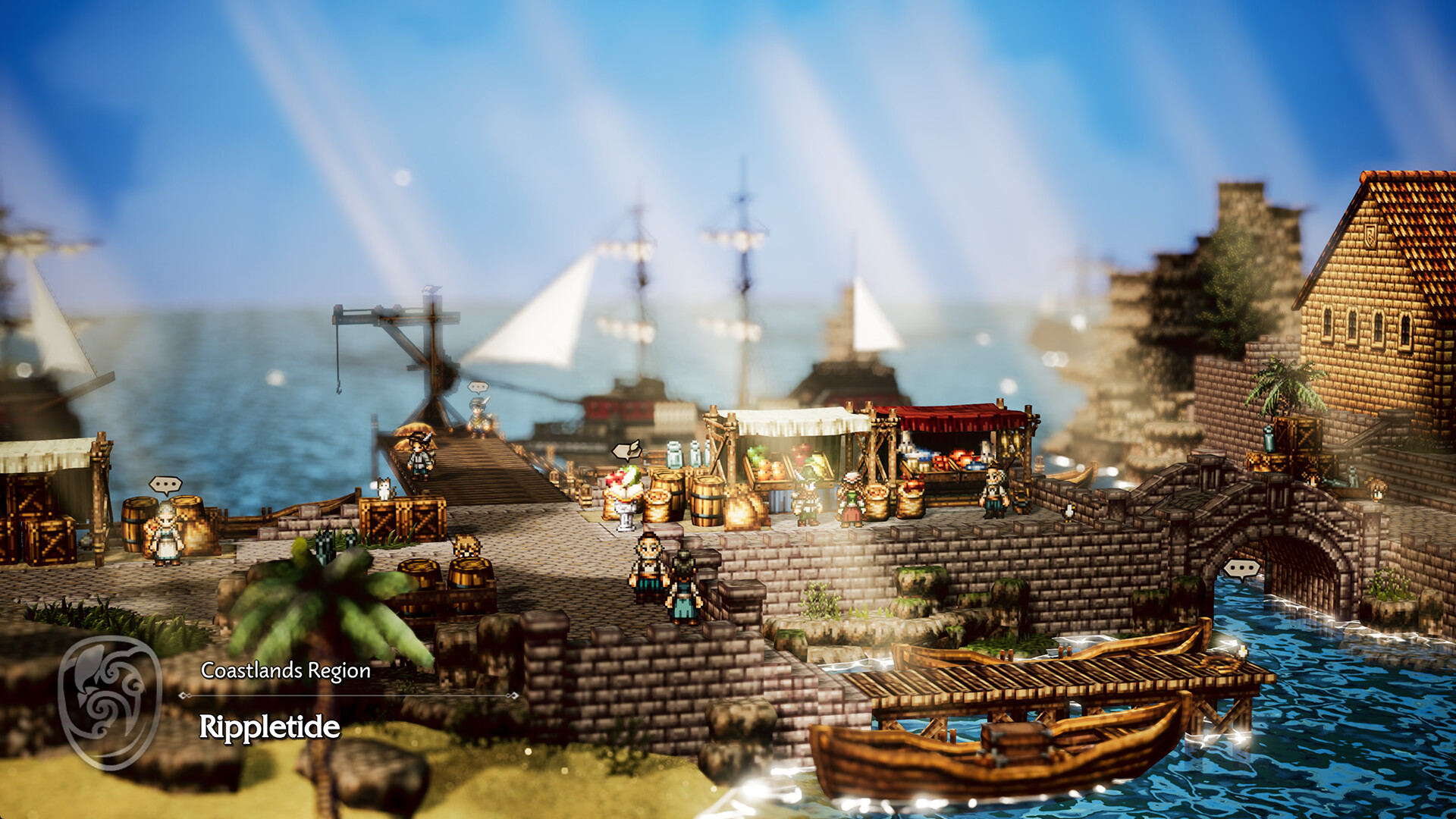 Скриншот: OCTOPATH TRAVELER 0