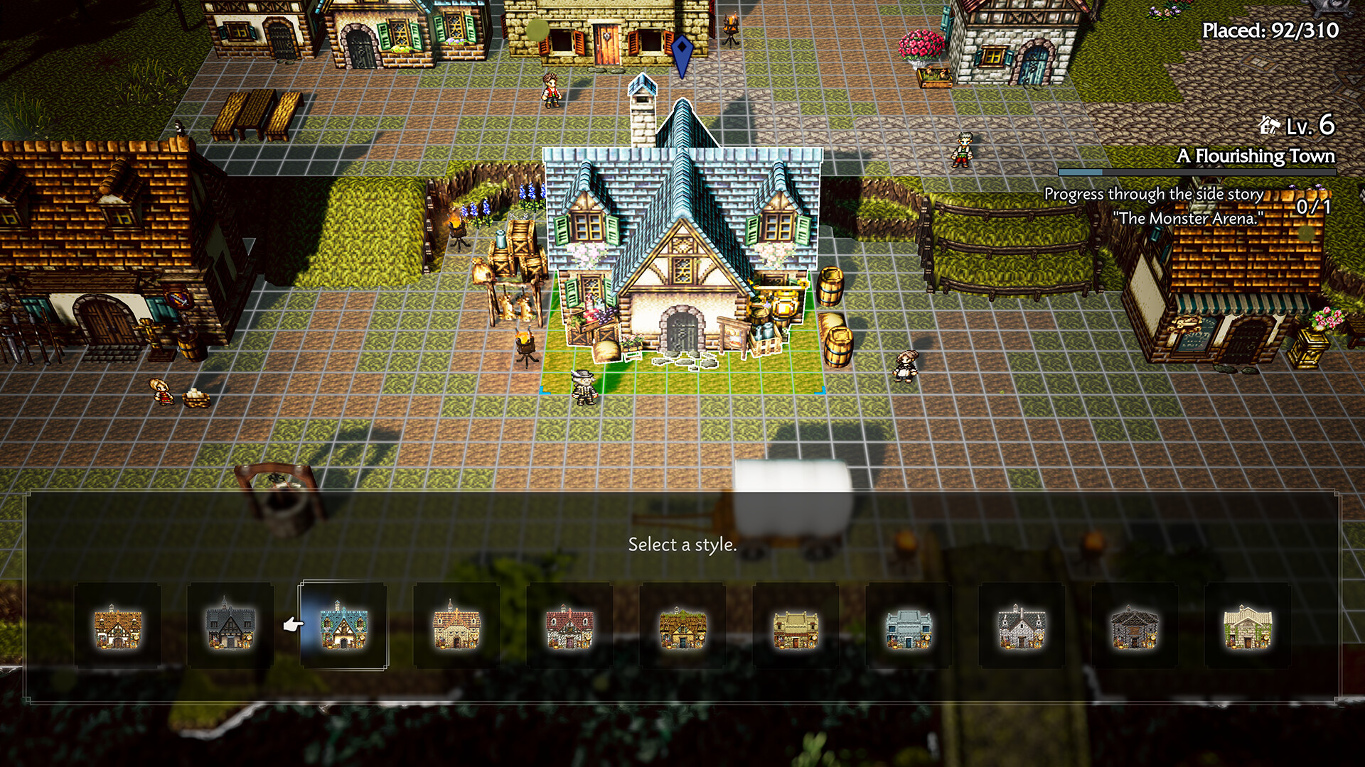 Скриншот: OCTOPATH TRAVELER 0