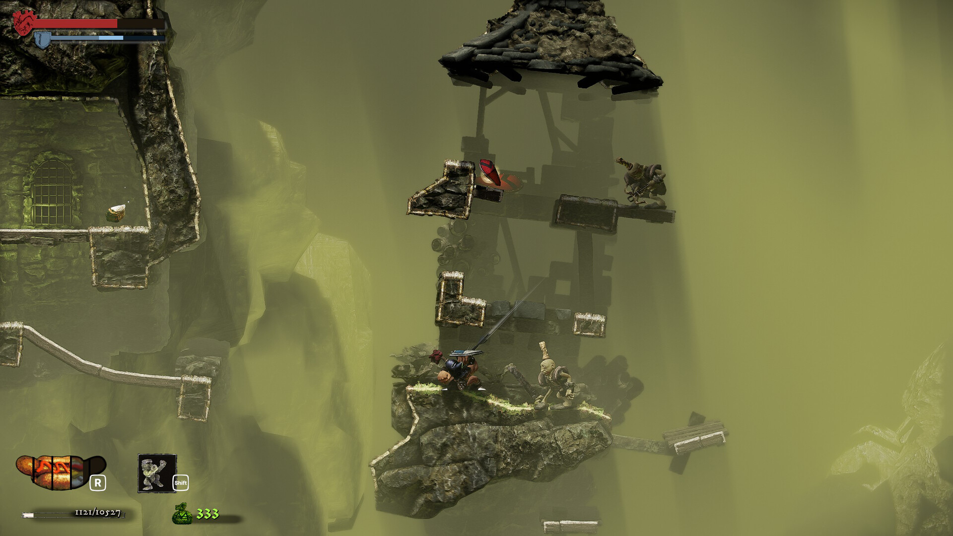 Скриншот: JUMP KING QUEST