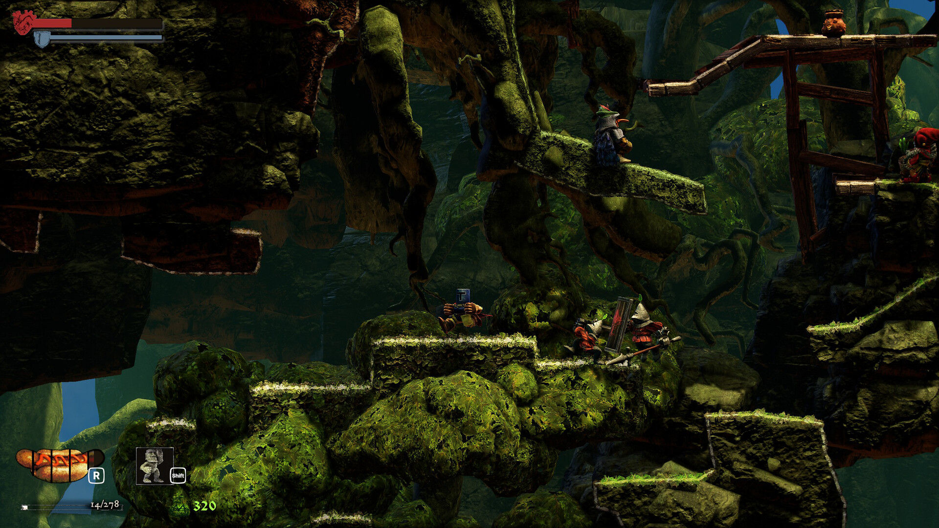 Скриншот: JUMP KING QUEST