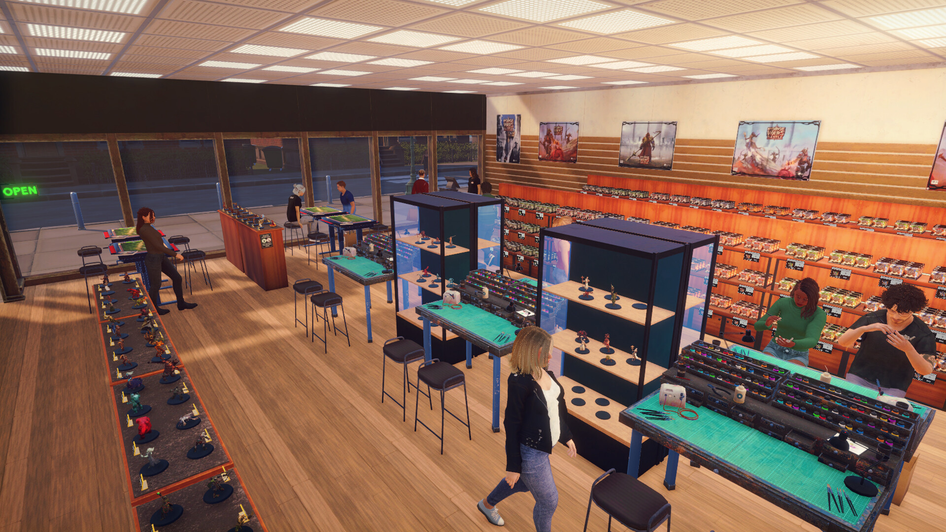 Скриншот: Tabletop Game Shop Simulator
