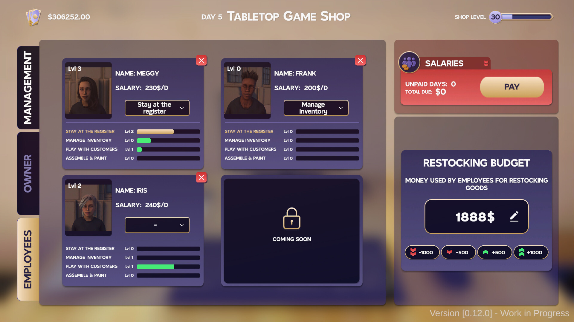 Скриншот: Tabletop Game Shop Simulator
