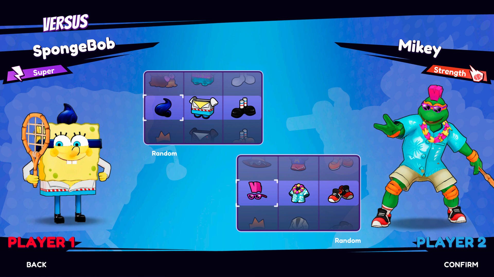 Скриншот: Nickelodeon Extreme Tennis: Next!
