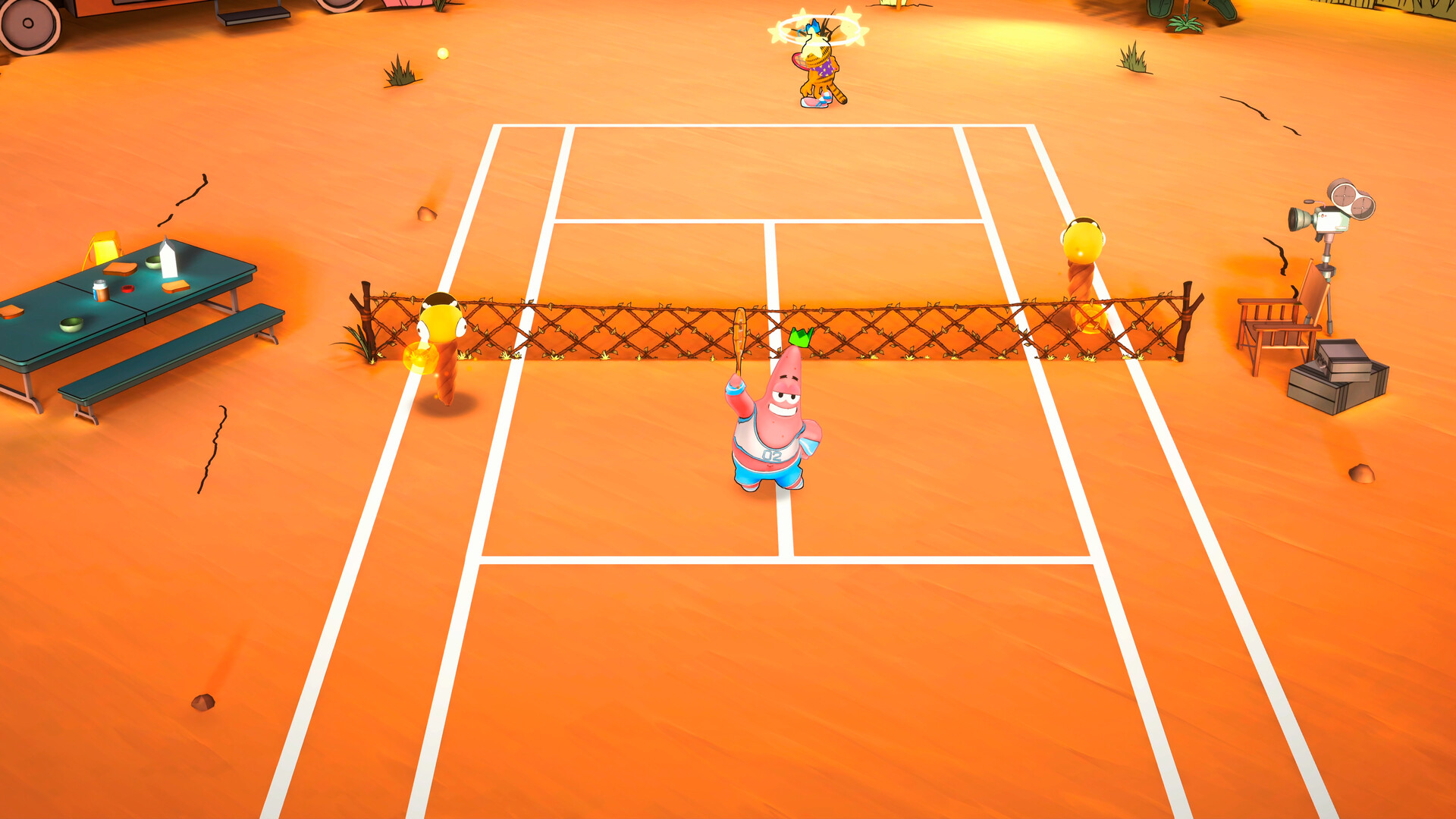 Скриншот: Nickelodeon Extreme Tennis: Next!