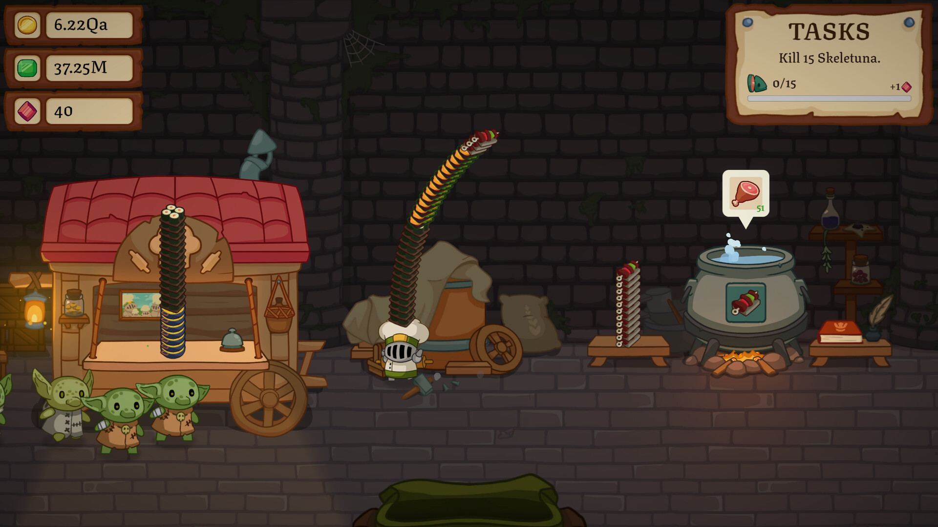 Скриншот: Chef Knight