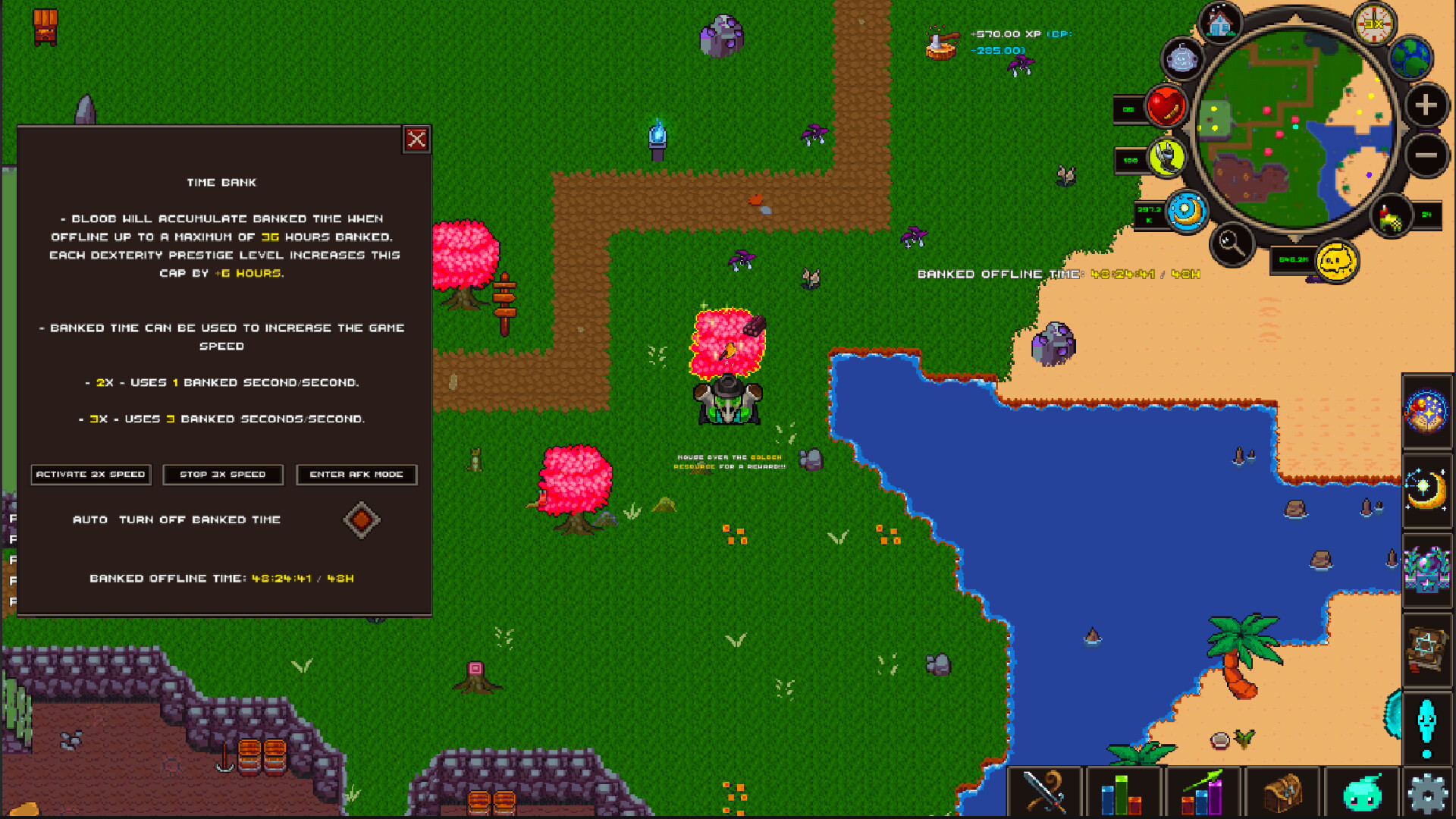 Скриншот: Bloobs Adventure Idle