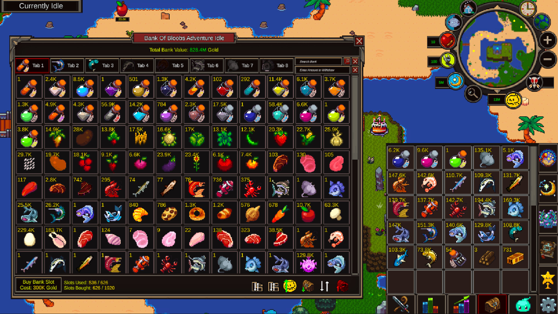 Скриншот: Bloobs Adventure Idle