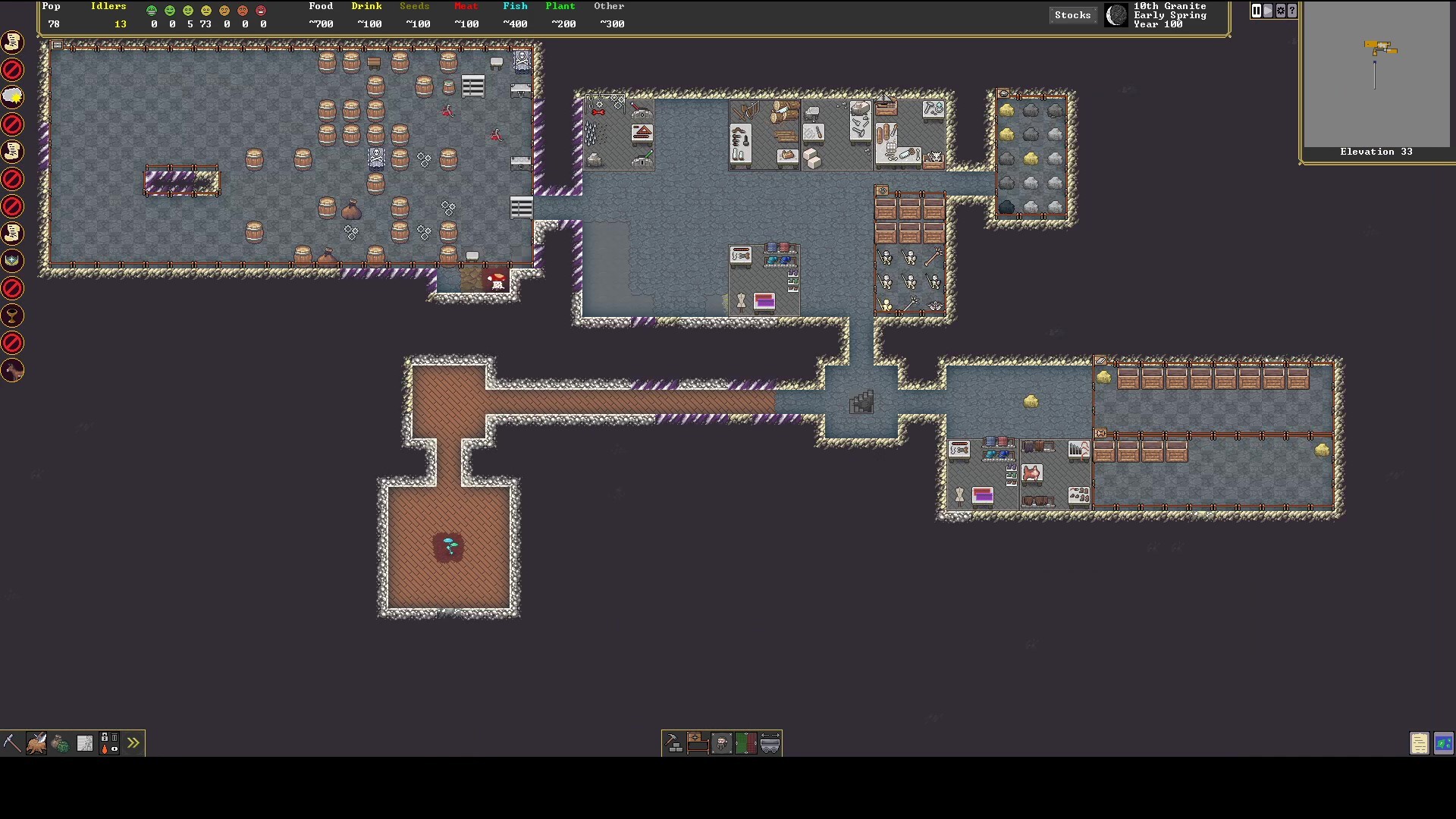 Скриншот: Dwarf Fortress