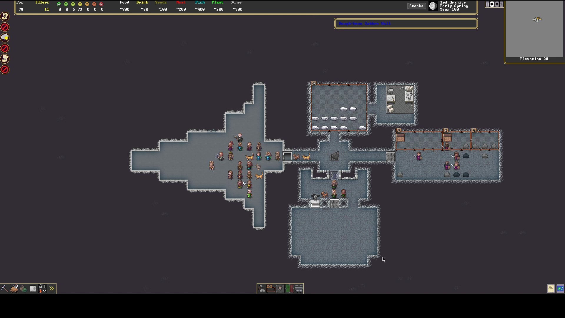 Скриншот: Dwarf Fortress