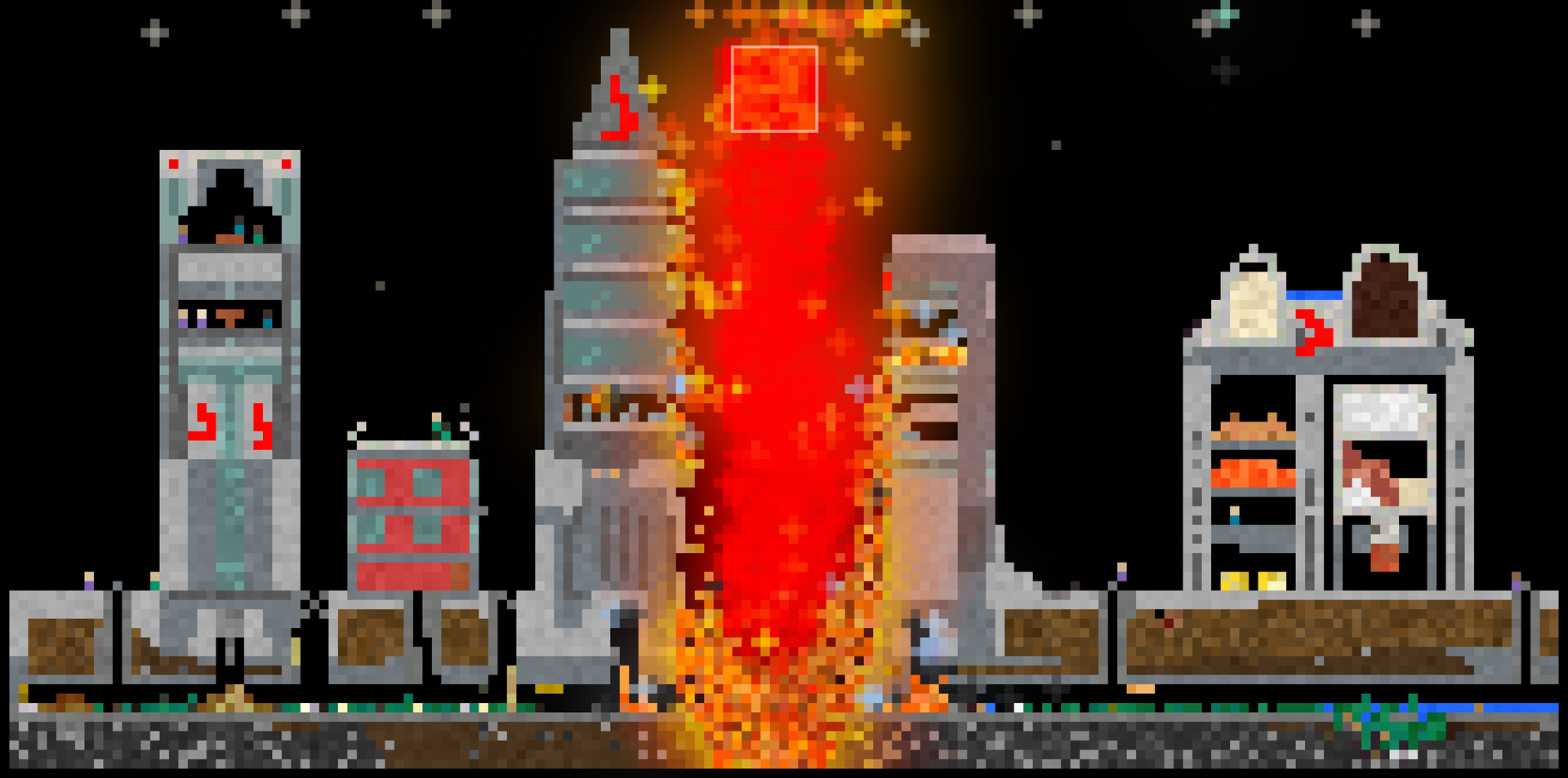 Скриншот: Sandboxels