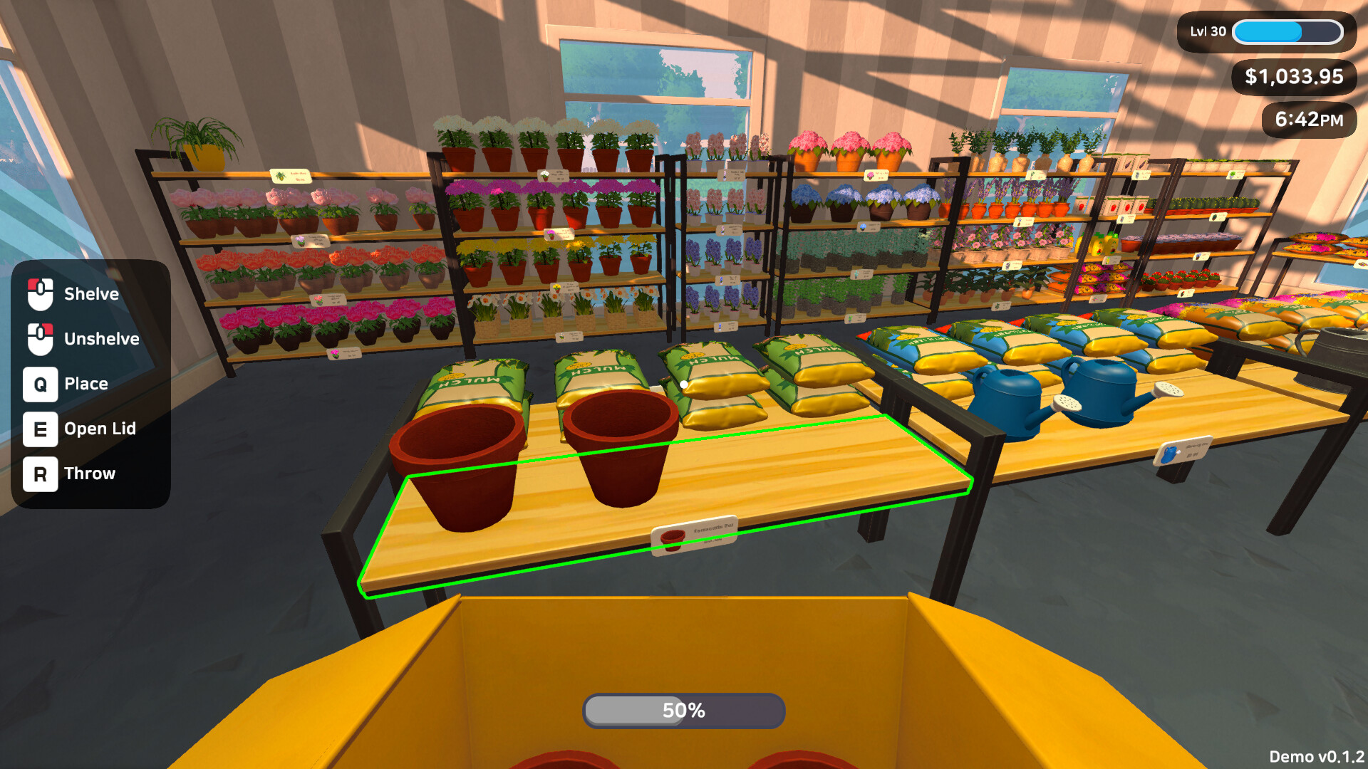 Скриншот: Plant Nursery Simulator