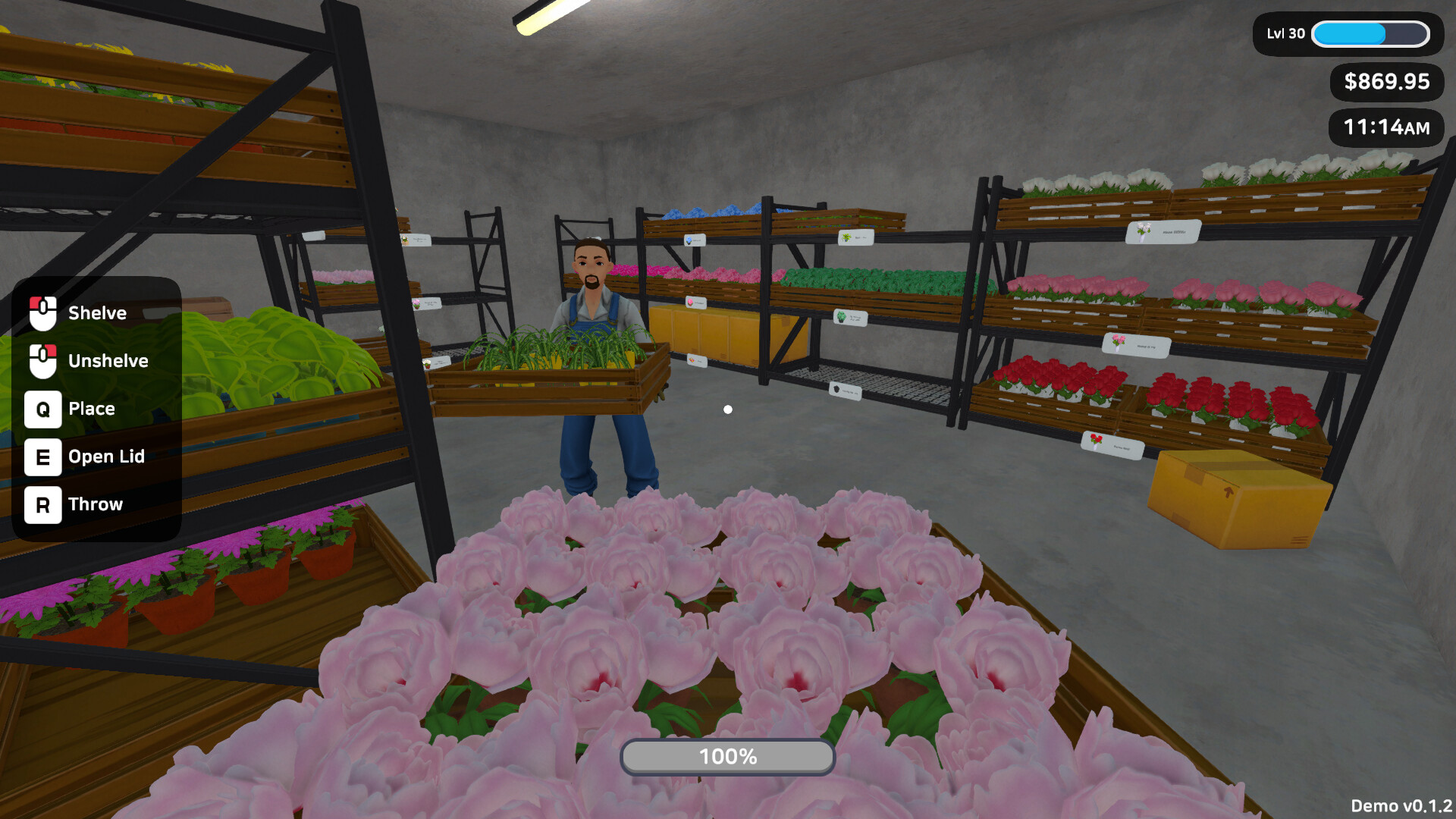 Скриншот: Plant Nursery Simulator