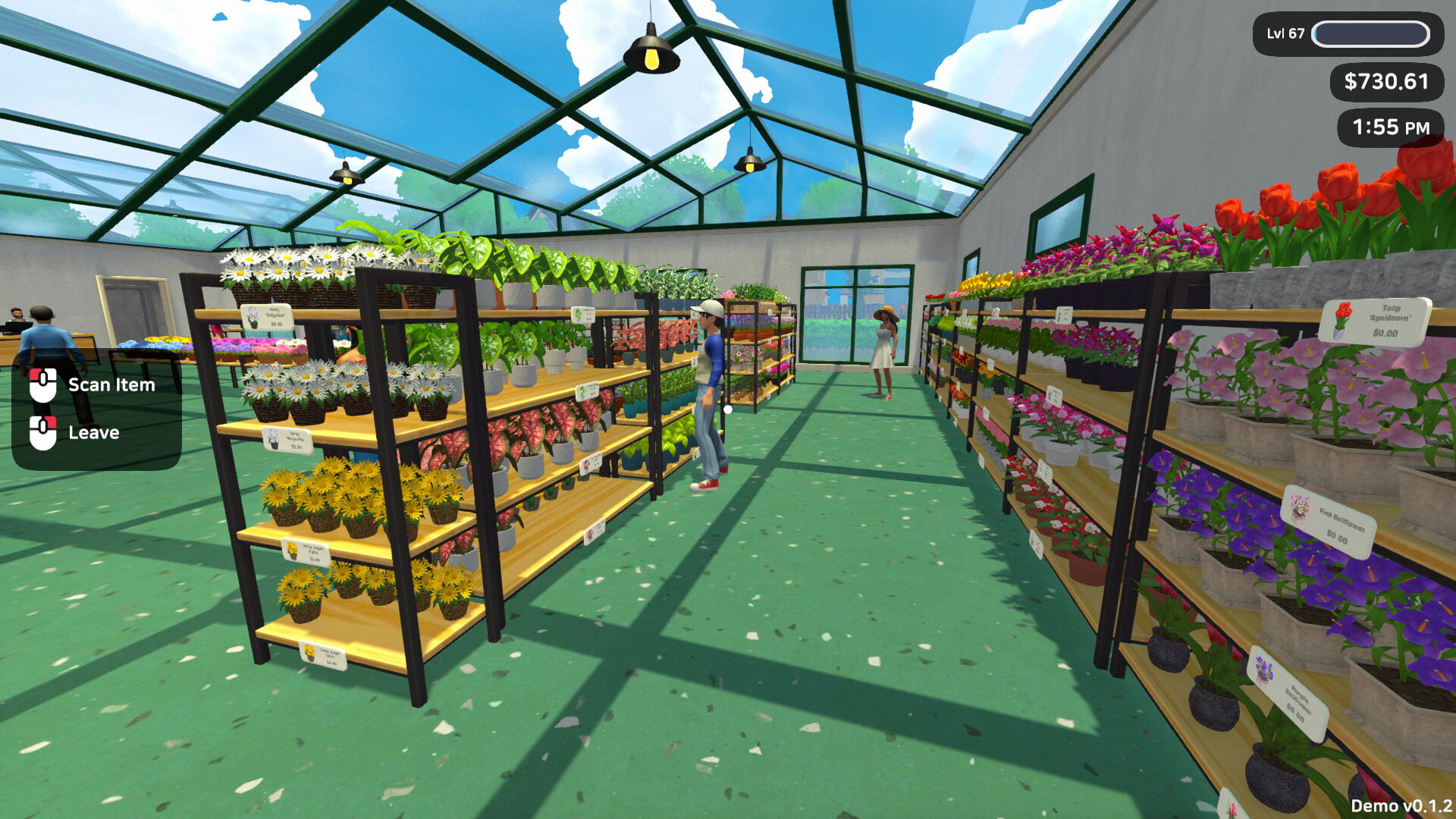 Скриншот: Plant Nursery Simulator