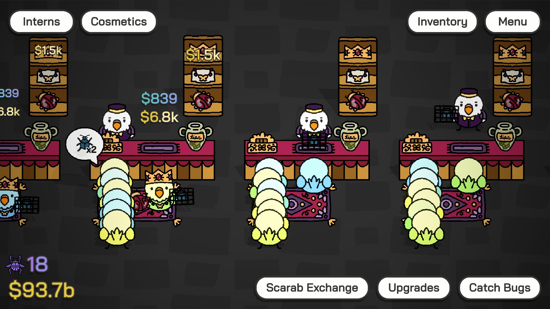 Скриншот: Budgie's Bug Shop