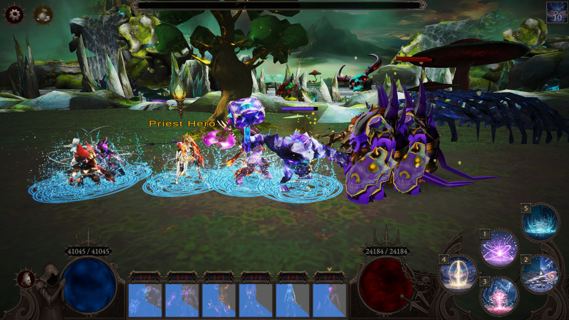 Скриншот: Knight Legion: Rpg Strategy