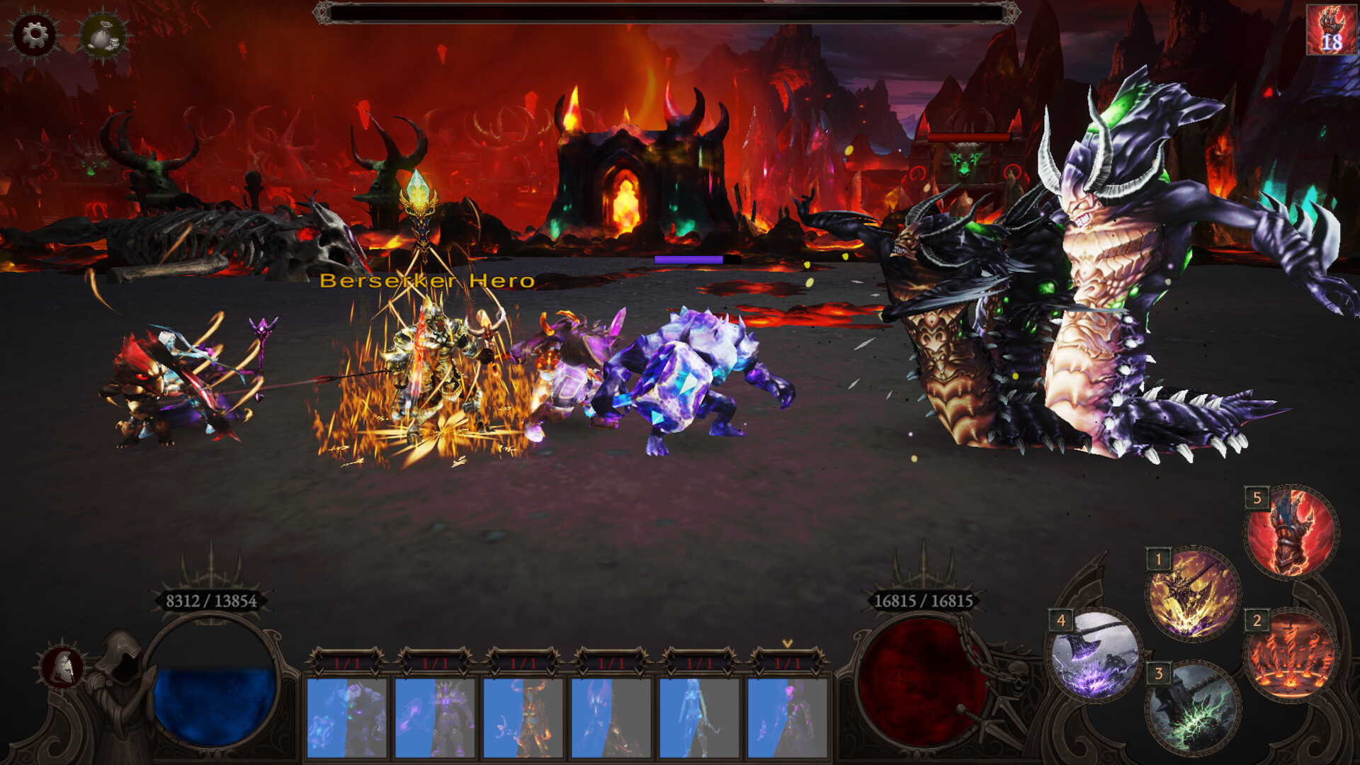 Скриншот: Knight Legion: Rpg Strategy