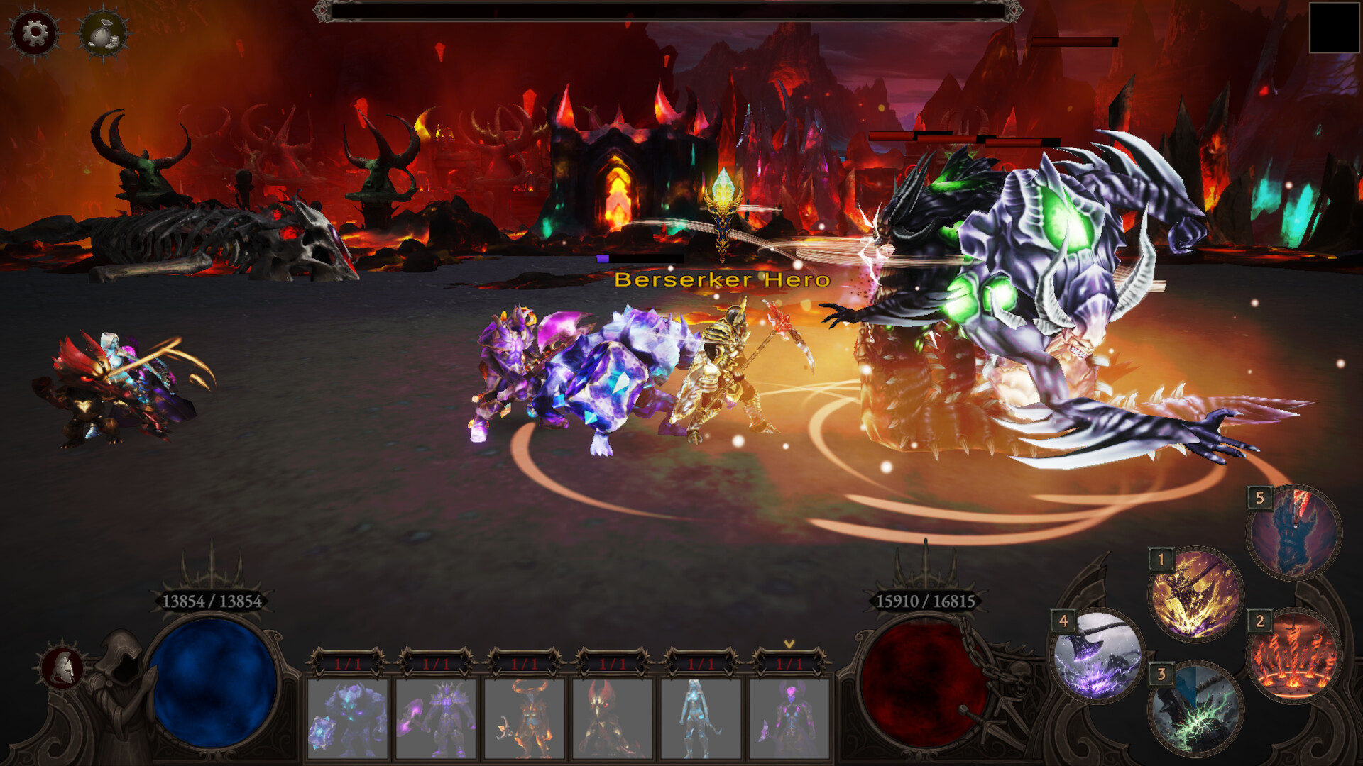 Скриншот: Knight Legion: Rpg Strategy