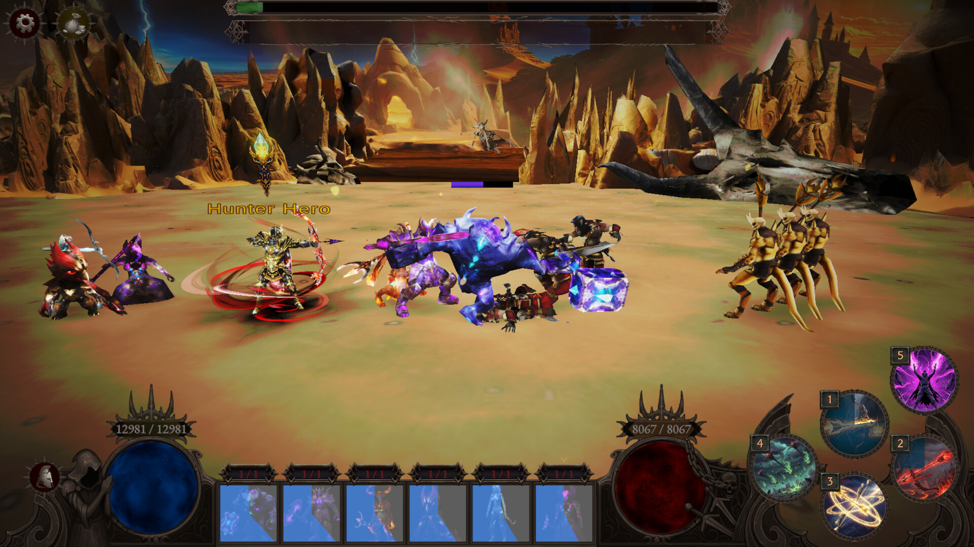 Скриншот: Knight Legion: Rpg Strategy
