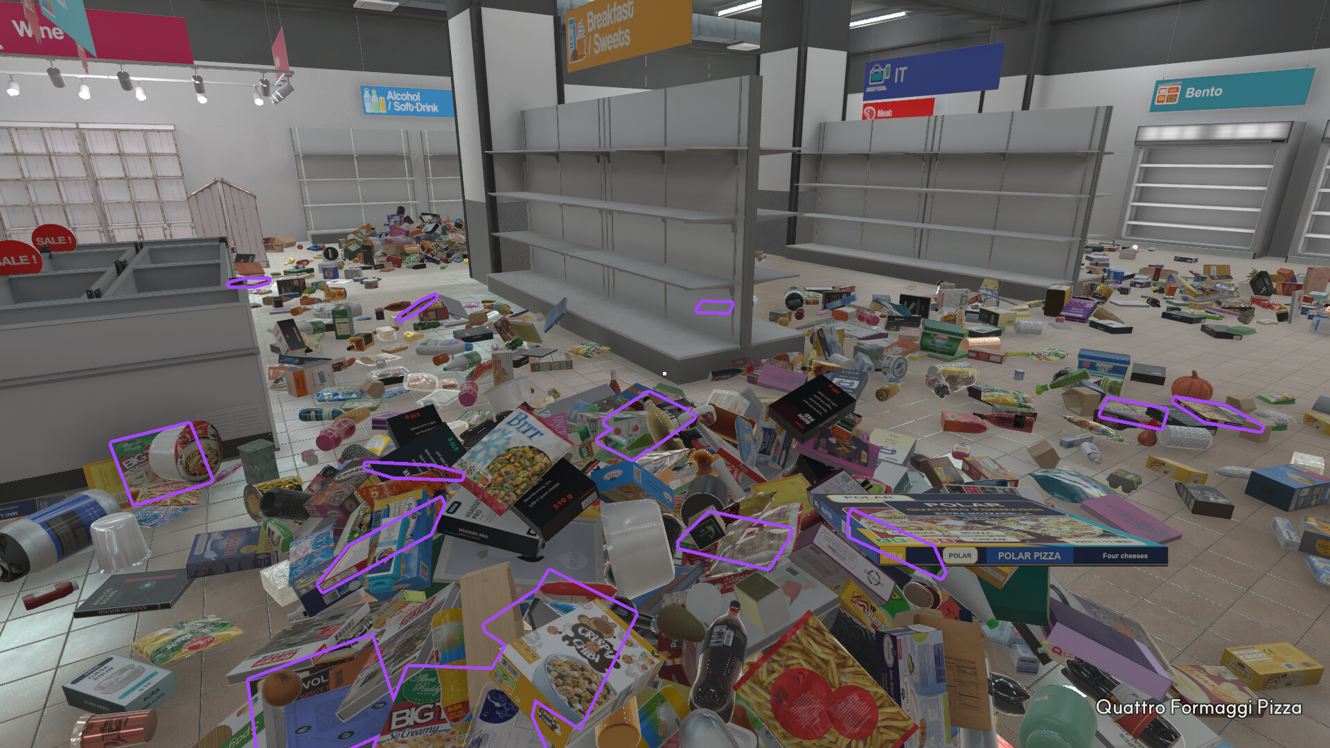 Скриншот: Supermarket Chaos