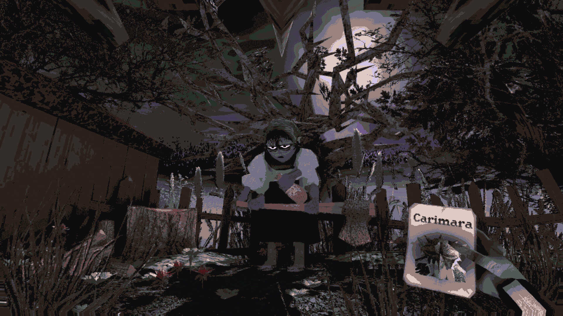 Скриншот: CARIMARA: Beneath the forlorn limbs