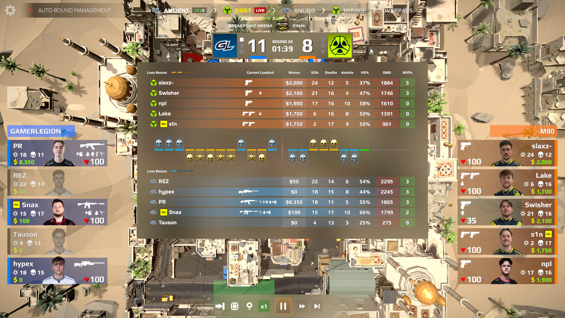Скриншот: Esports Manager 2026