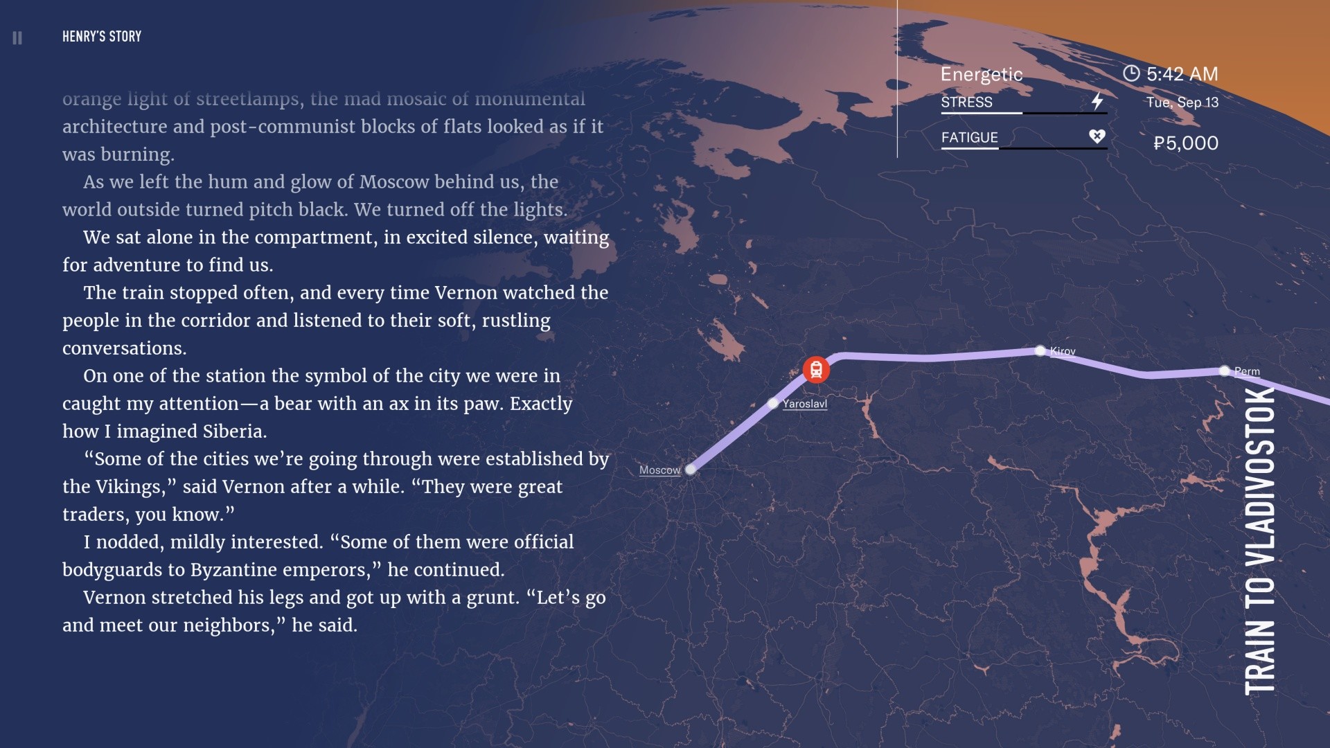Скриншот: Wanderlust: Transsiberian
