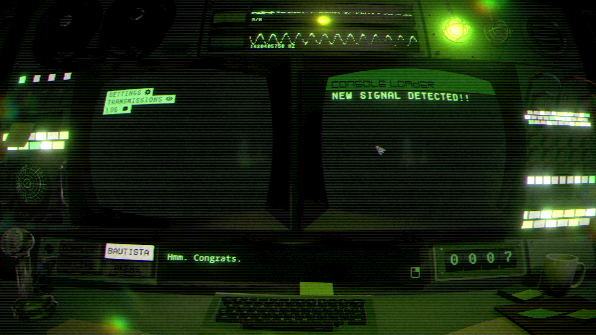 Скриншот: The Message from Deep Space