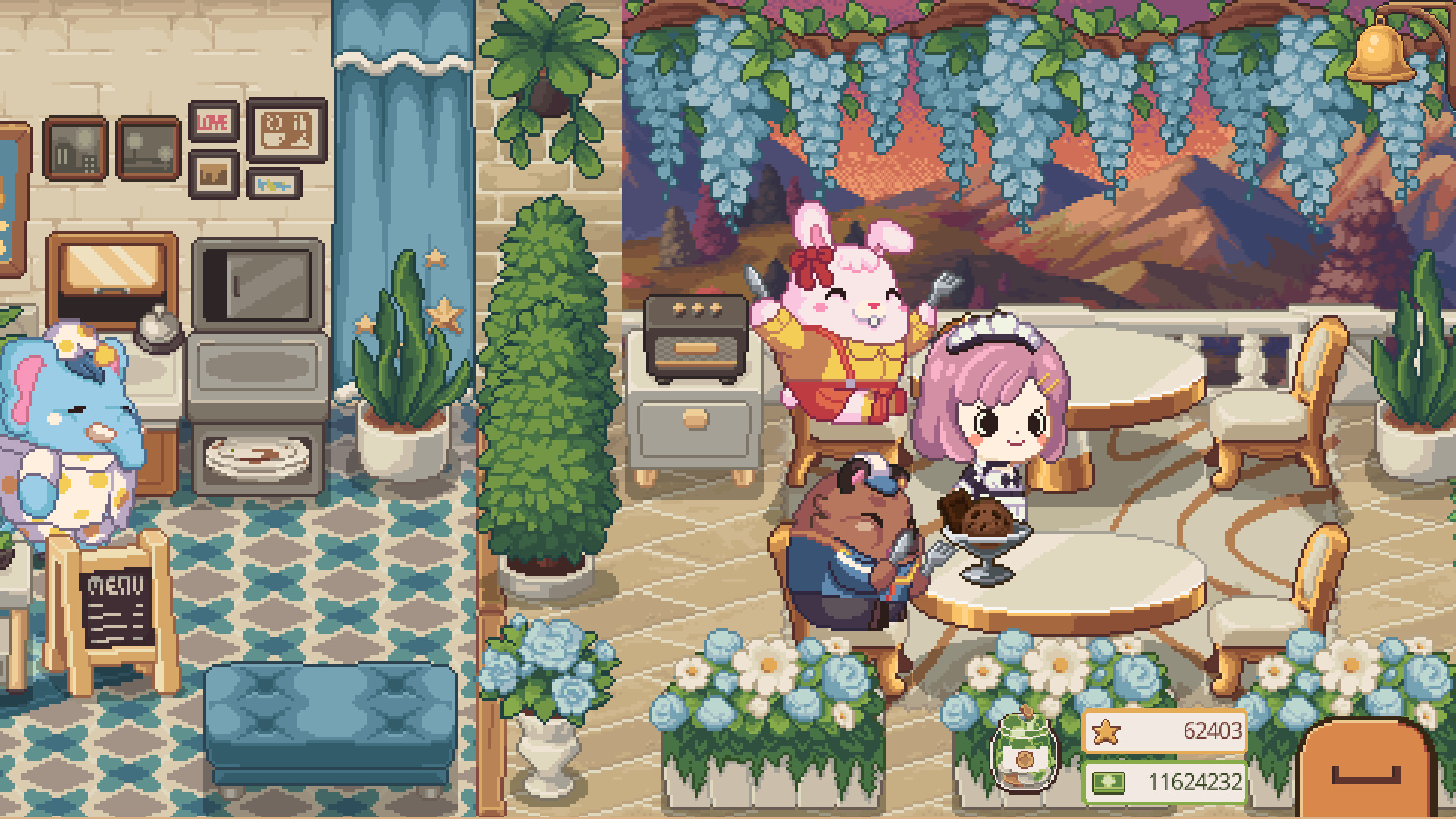 Скриншот: Not Monday Cafe