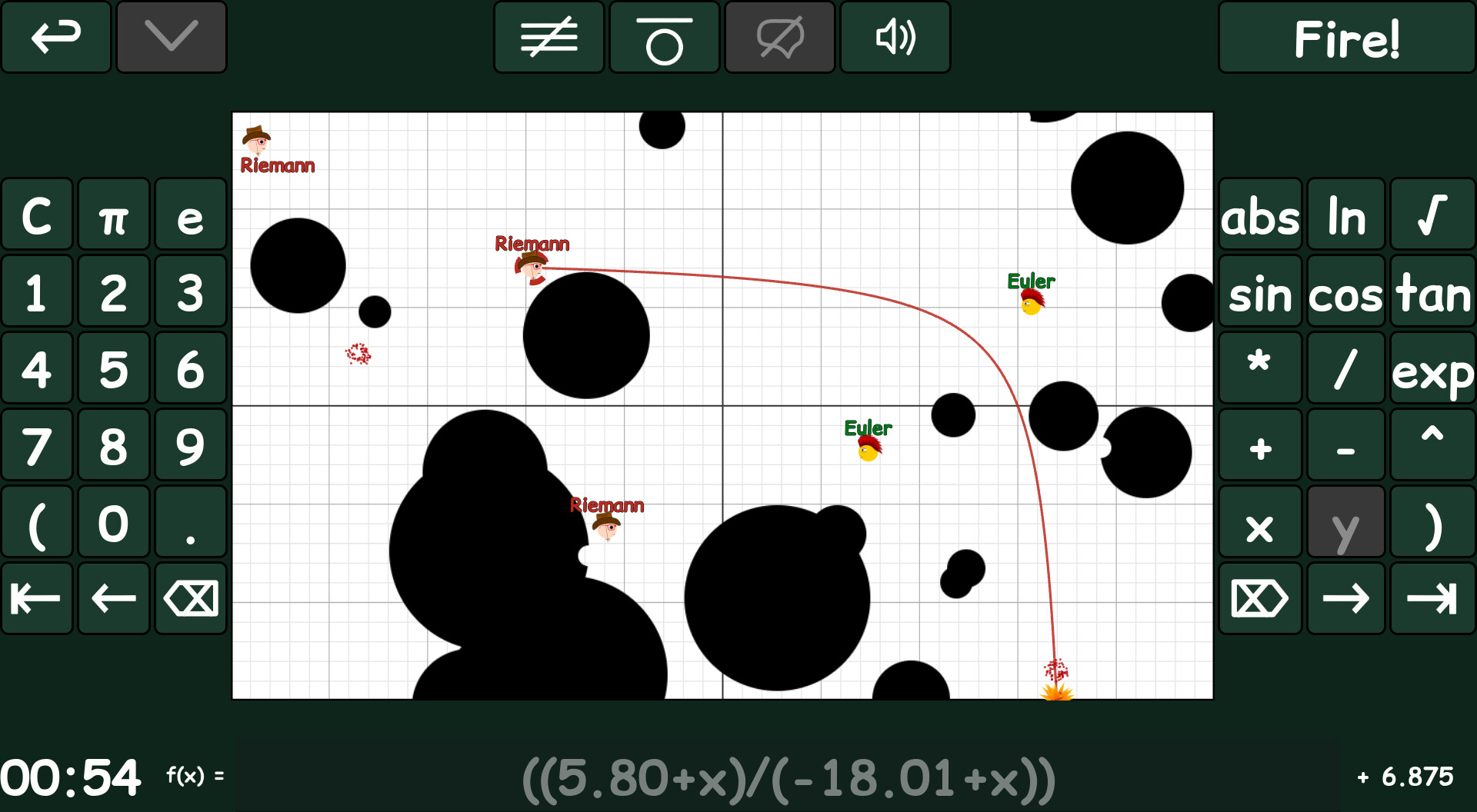 Скриншот: Graphwar II