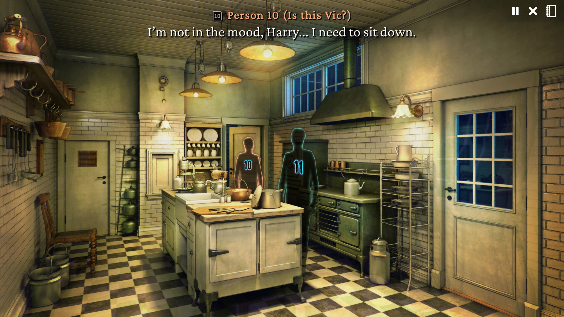 Скриншот: The Incident at Galley House