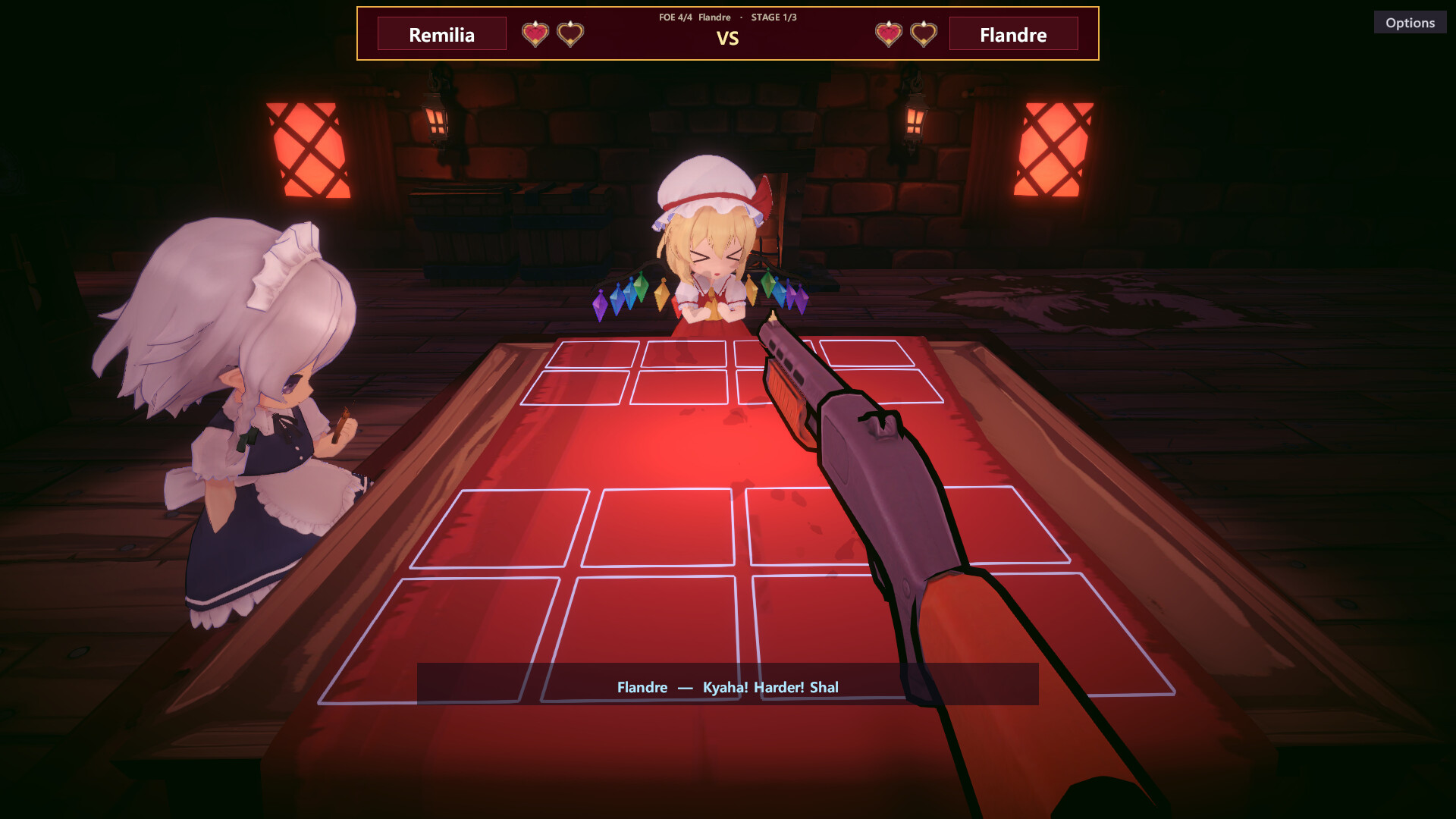 Скриншот: Touhou Russian Roulette