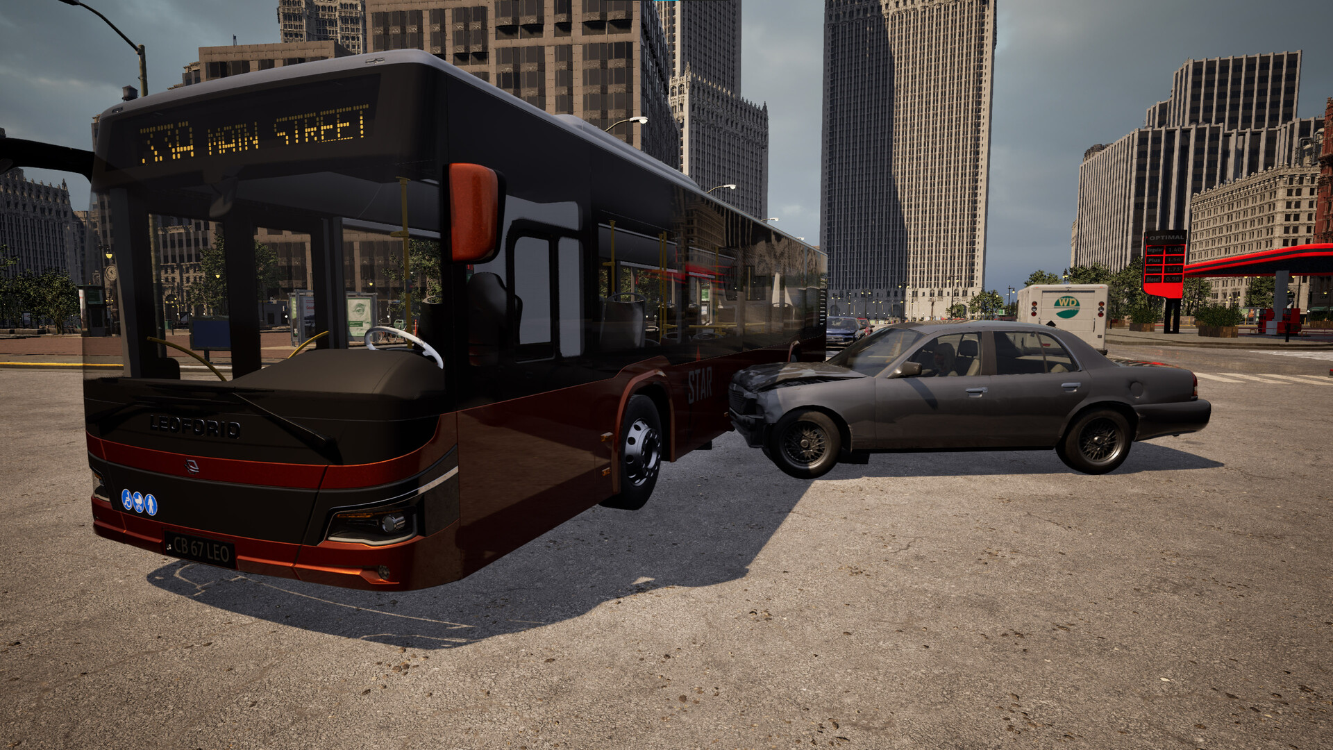 Скриншот: City Bus Simulator 2026