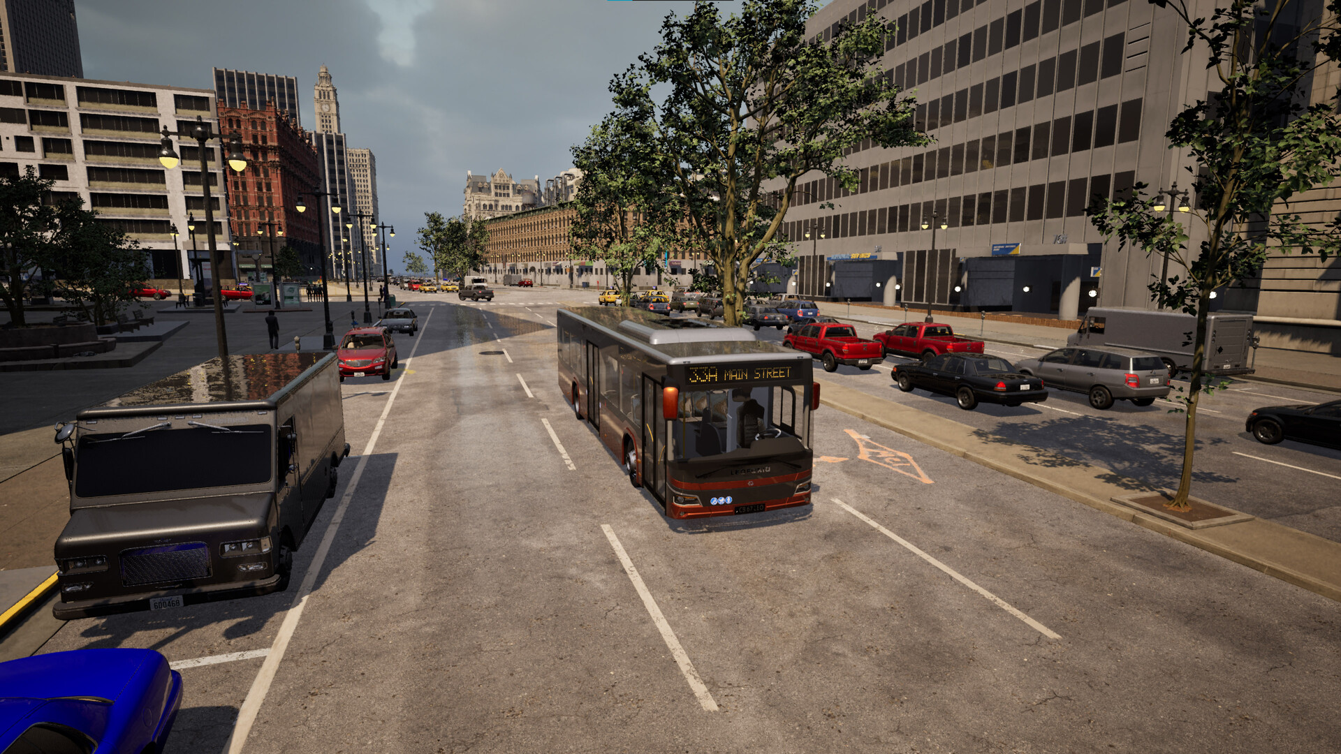 Скриншот: City Bus Simulator 2026