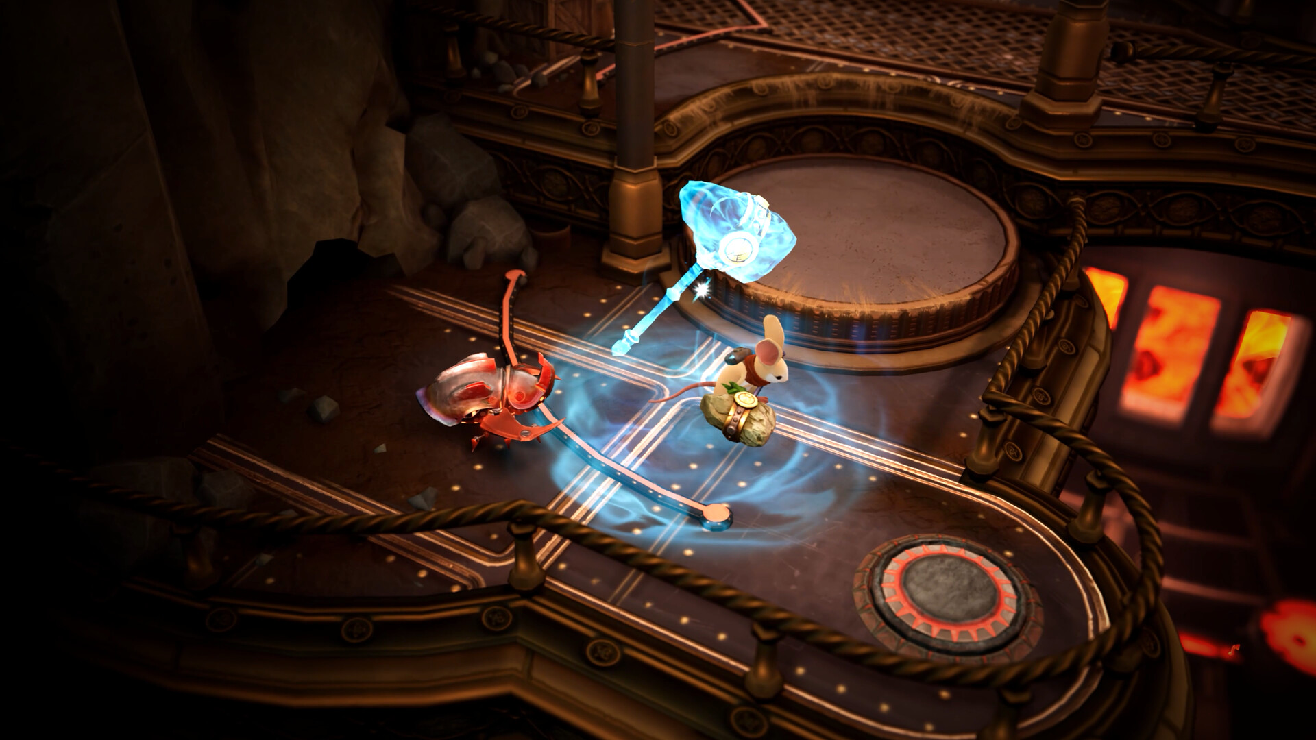 Скриншот: Moss: The Forgotten Relic 