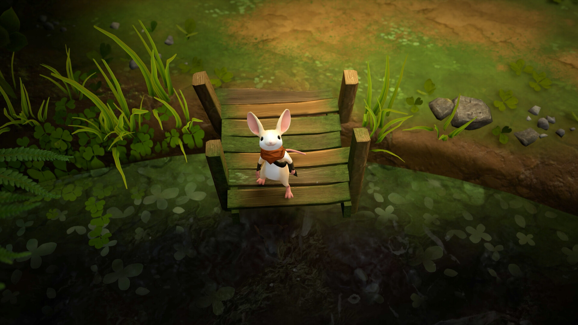 Скриншот: Moss: The Forgotten Relic 