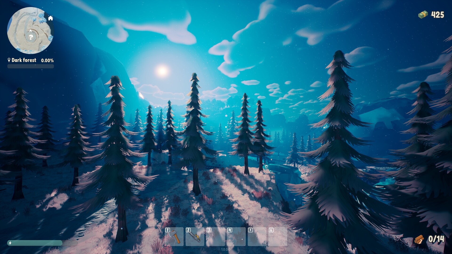 Скриншот: A Game About Chopping Trees