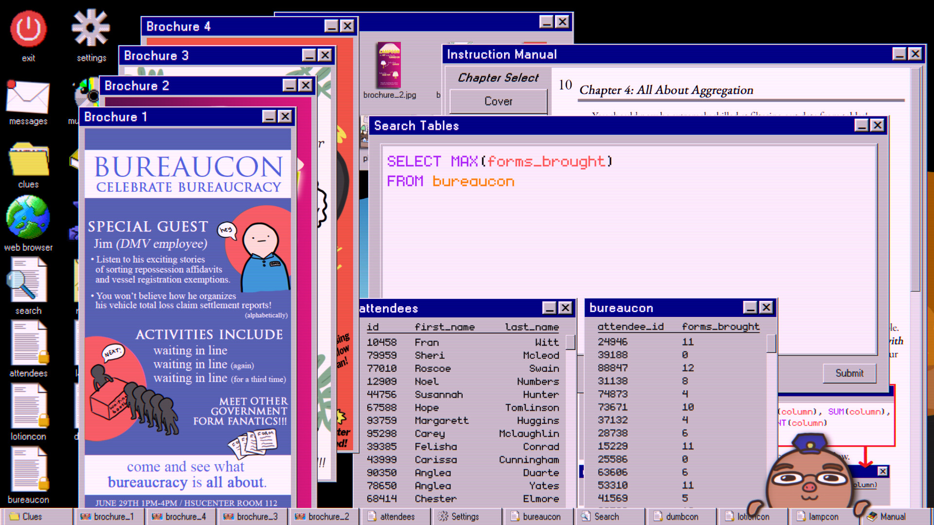 Скриншот: Database Detective: Minor Crimes Division