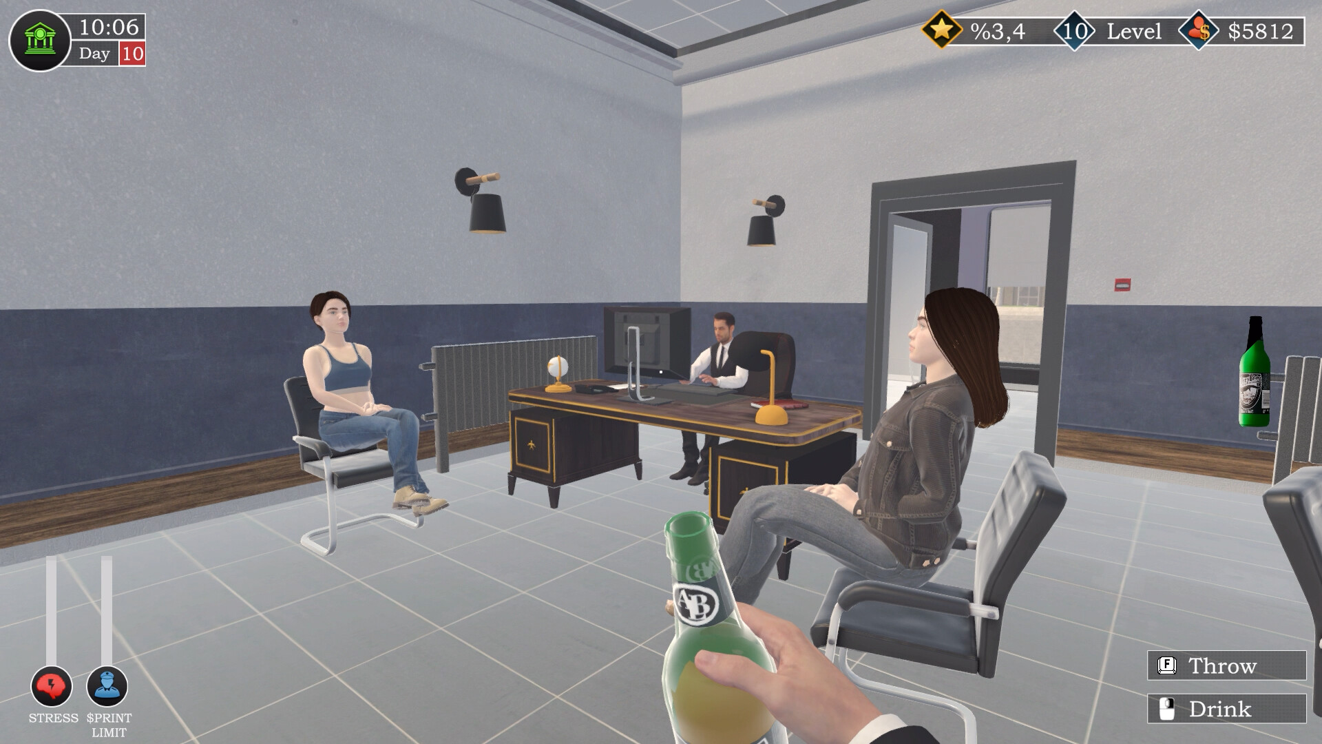 Скриншот: Banker Simulator