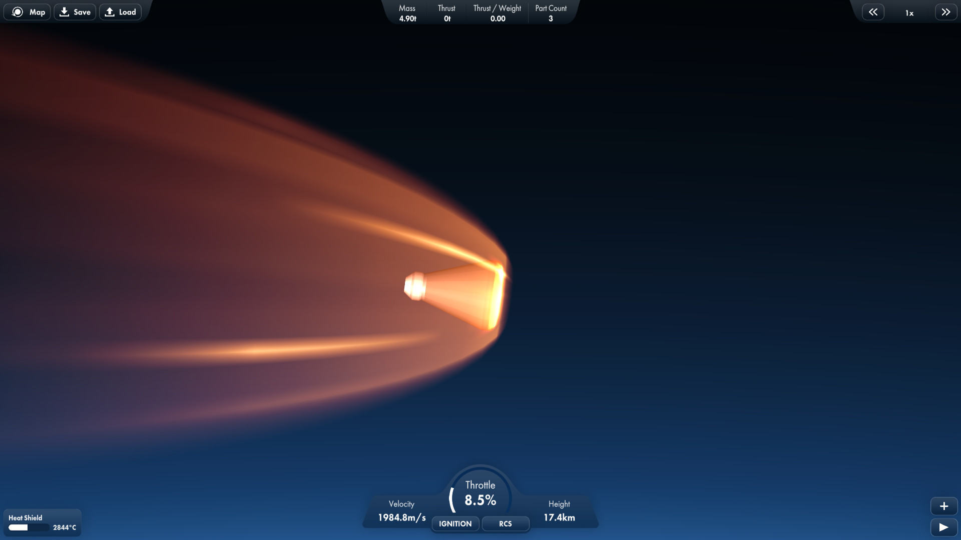 Скриншот: Spaceflight Simulator