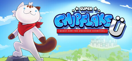 Обложка игры: Super Chipflake Ü: Quest for the Uncooked Schnitzel