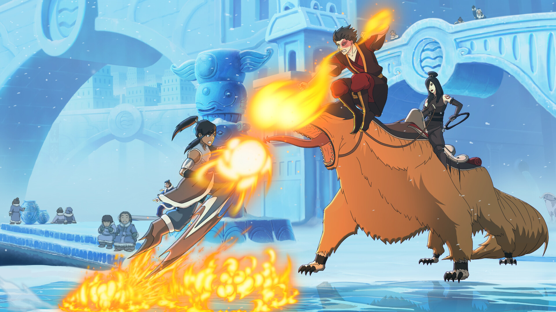 Скриншот: Avatar Legends: The Fighting Game