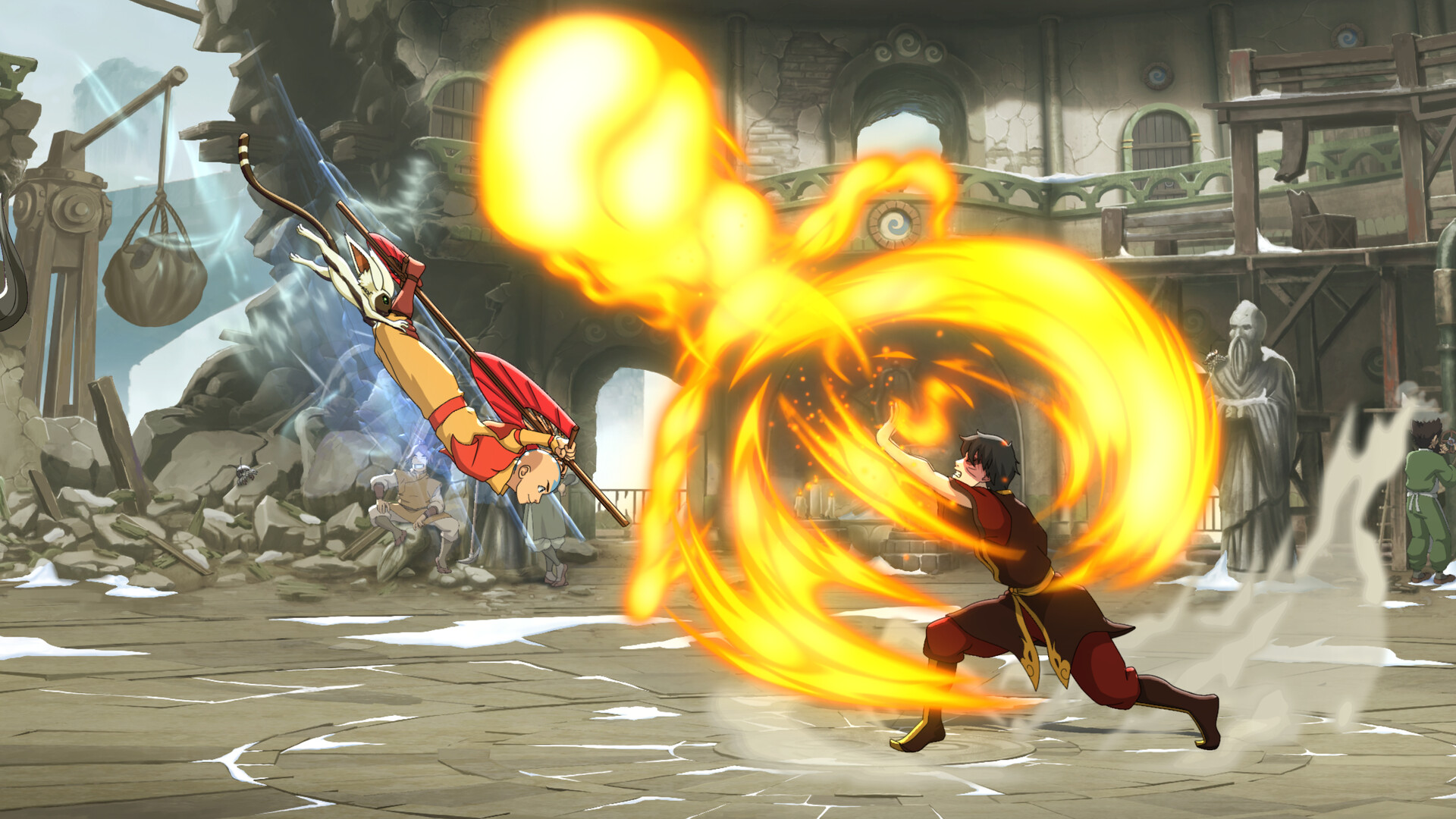 Скриншот: Avatar Legends: The Fighting Game