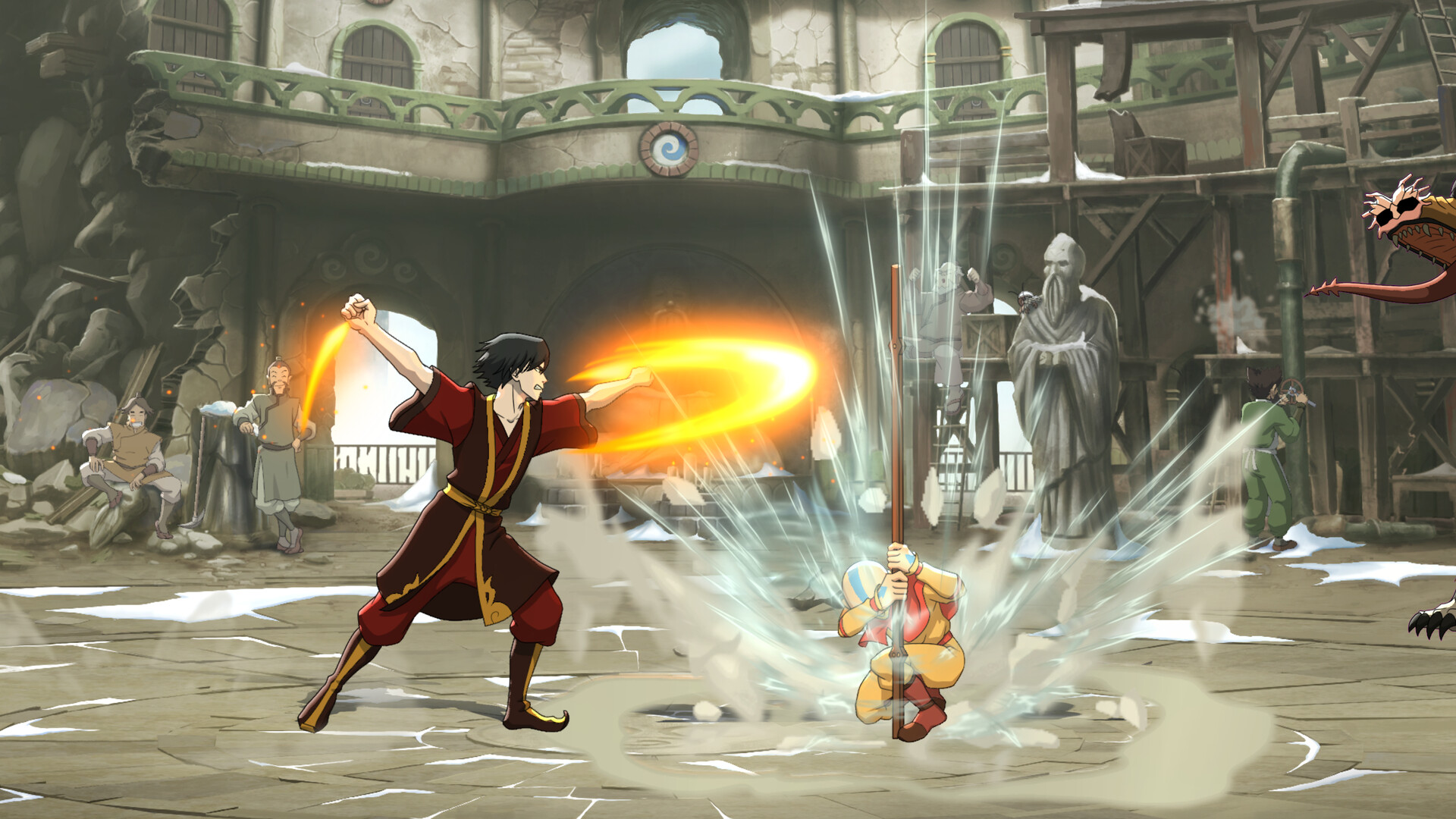 Скриншот: Avatar Legends: The Fighting Game