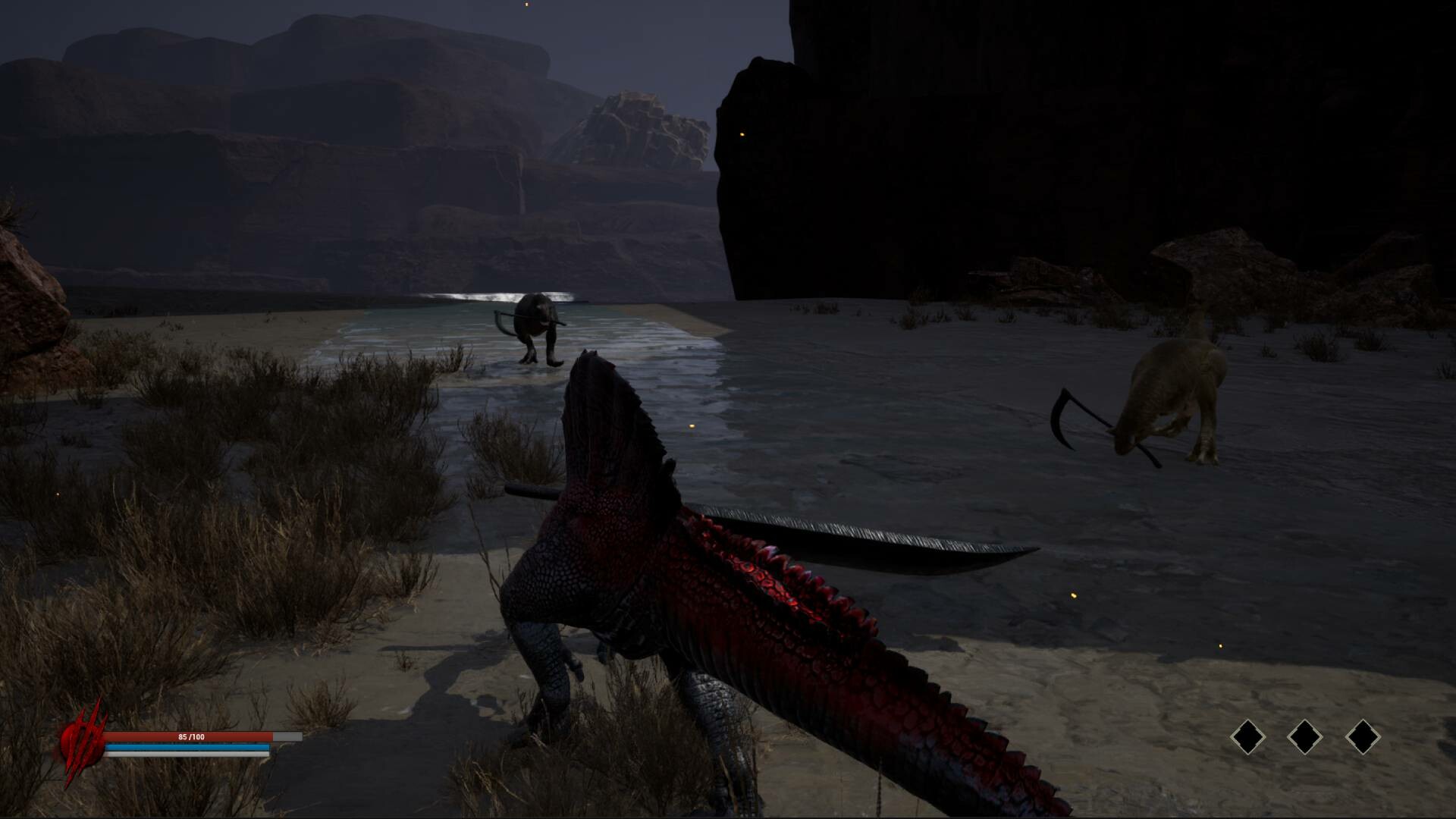 Скриншот: Dinoblade