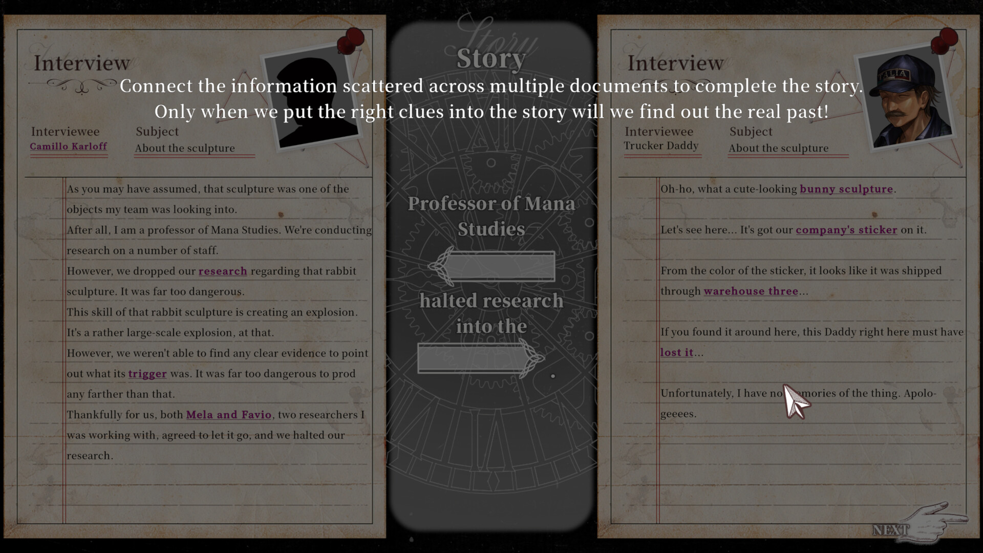 Скриншот: Staffer Retro : A Supernatural Mystery Quest