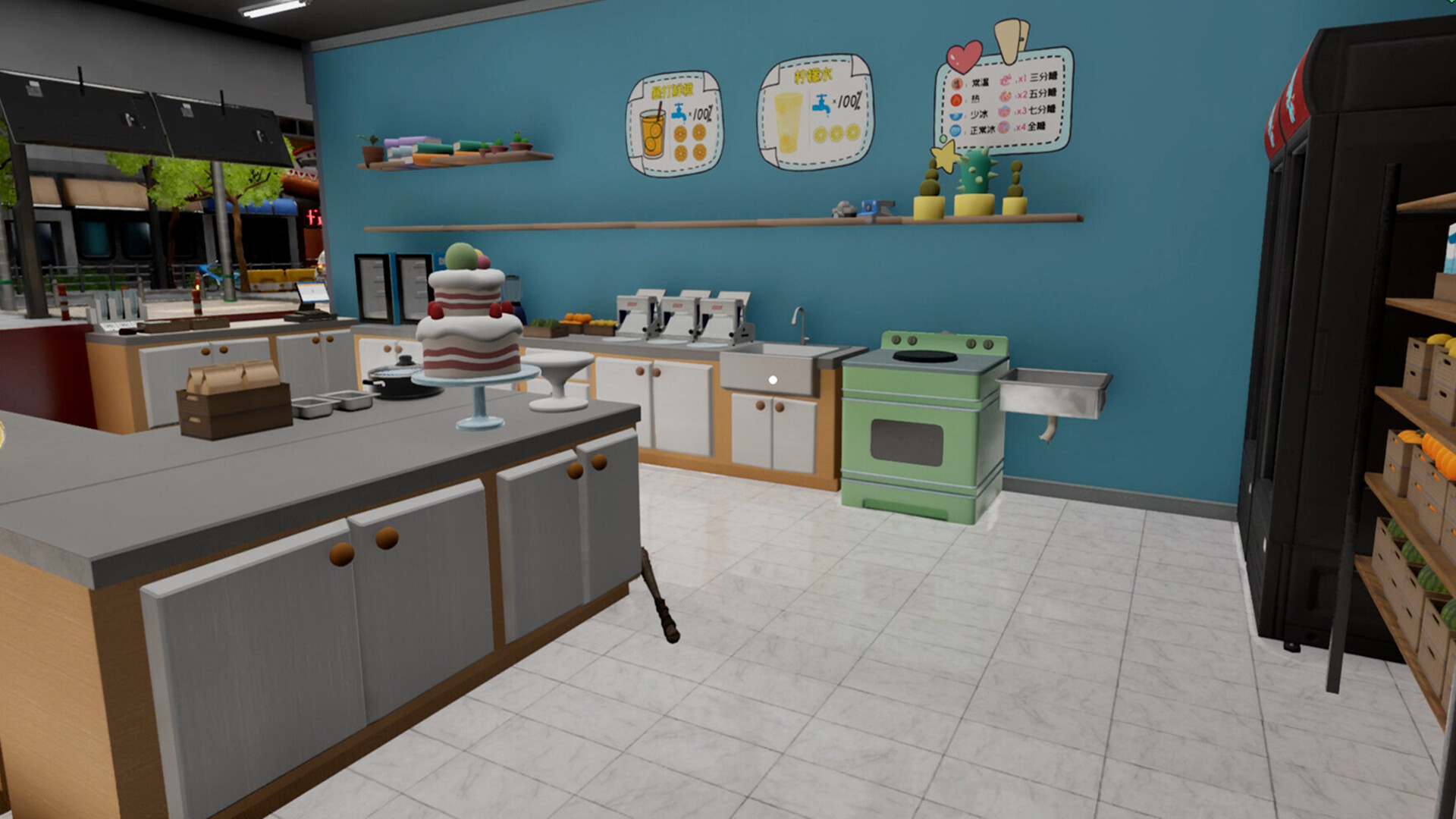 Скриншот: Boba Cafe Simulator