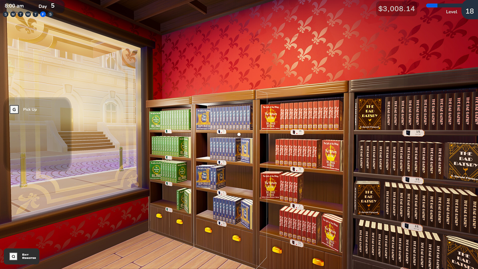 Скриншот: Bookshop Simulator