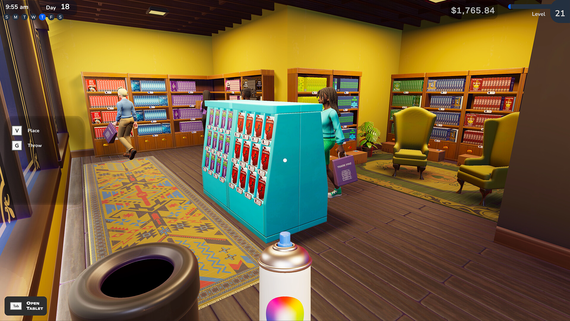 Скриншот: Bookshop Simulator
