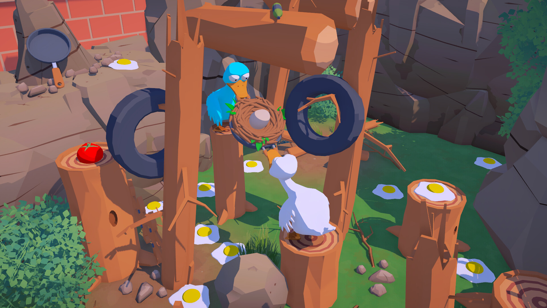 Скриншот: An Eggstremely Hard Game