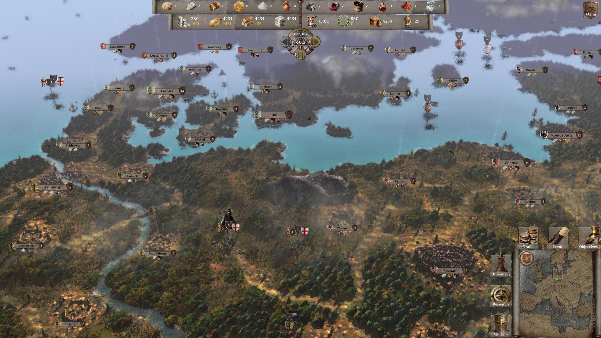 Скриншот: City States: Medieval